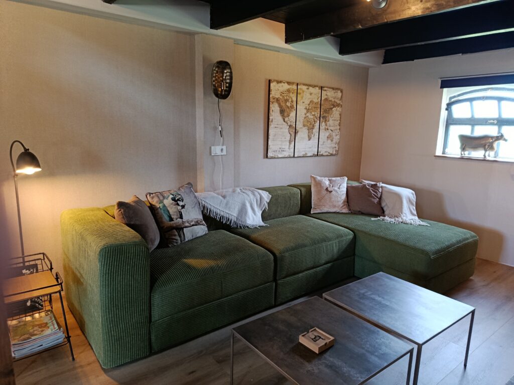 De accommodatie woonkamer bank